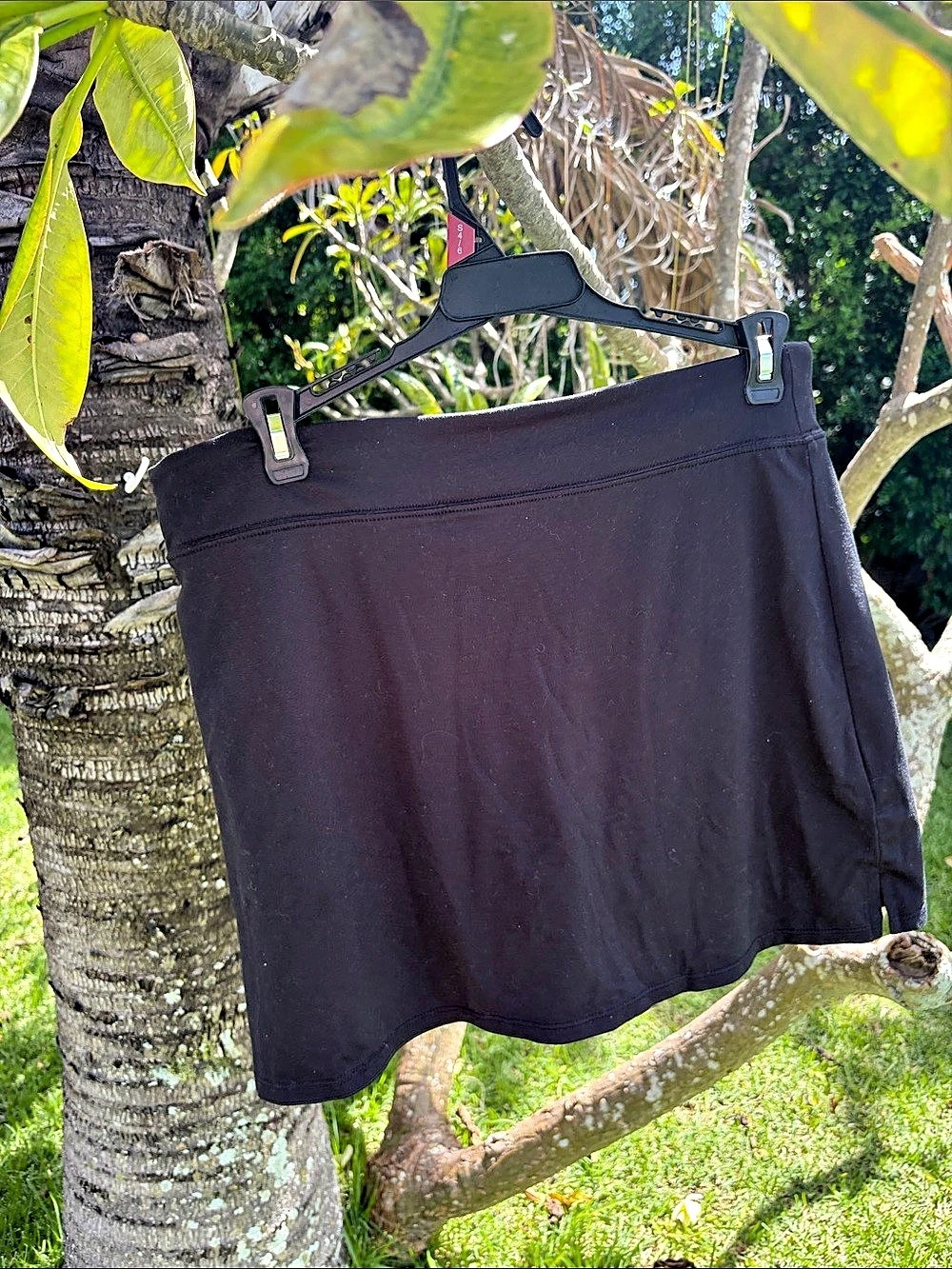 Tranquility Clothing Black Mini Skirt Size Small Like New